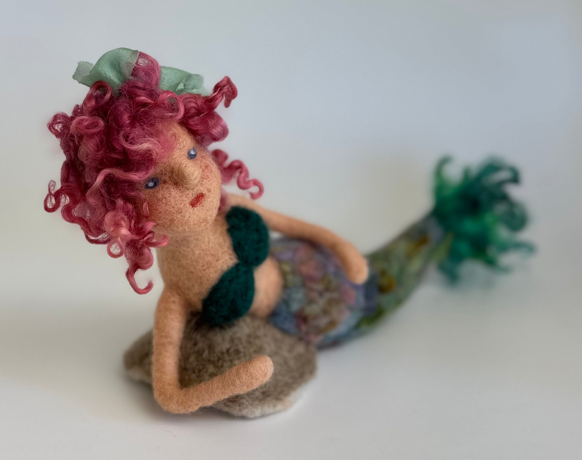 A Mermaid Sculpture Kit/Class - Cloth & Twine