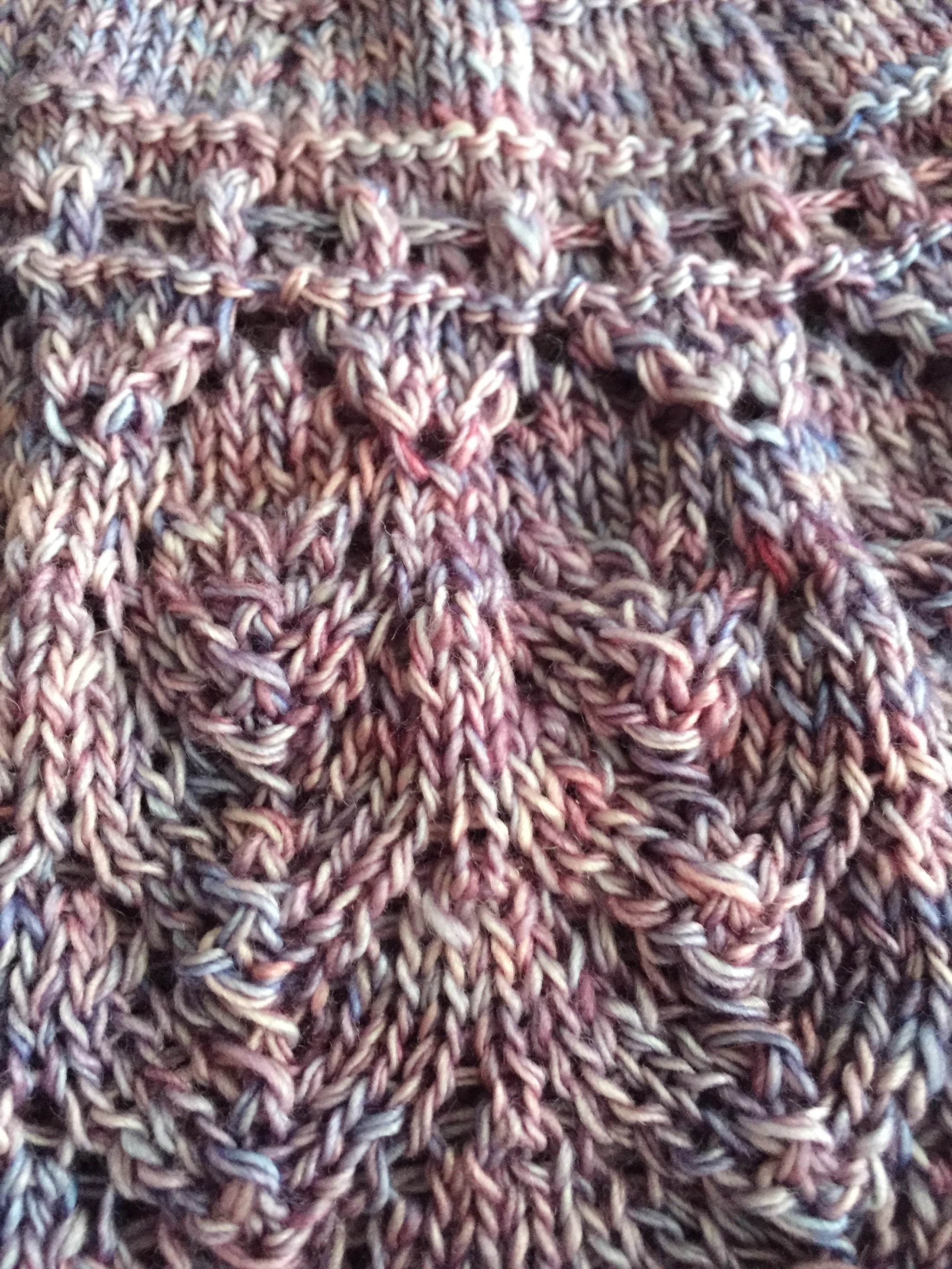Falling Leaf Sweater Dress- Knitting Pattern