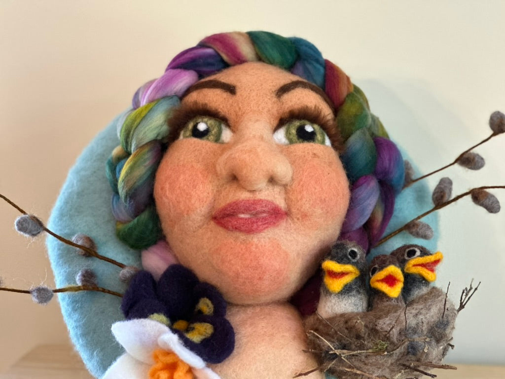 Needle Felted Sculptures