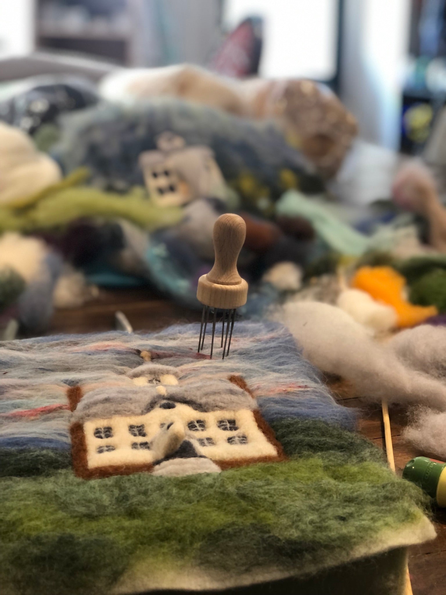 THE SECOND "Felting Adventure" Membership 2025-B Online