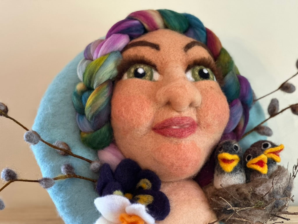 Needle Felted Sculptures