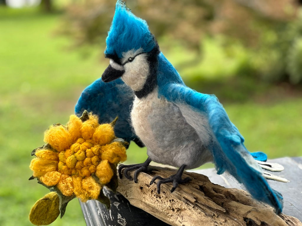 Needle Felted Sculptures