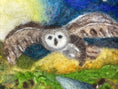 Load image into Gallery viewer, Owl in Flight - online class w/wo kit
