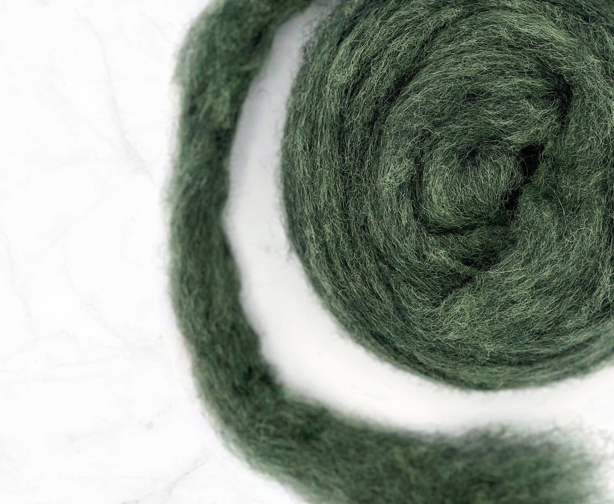 World of Wool roving, tadpole