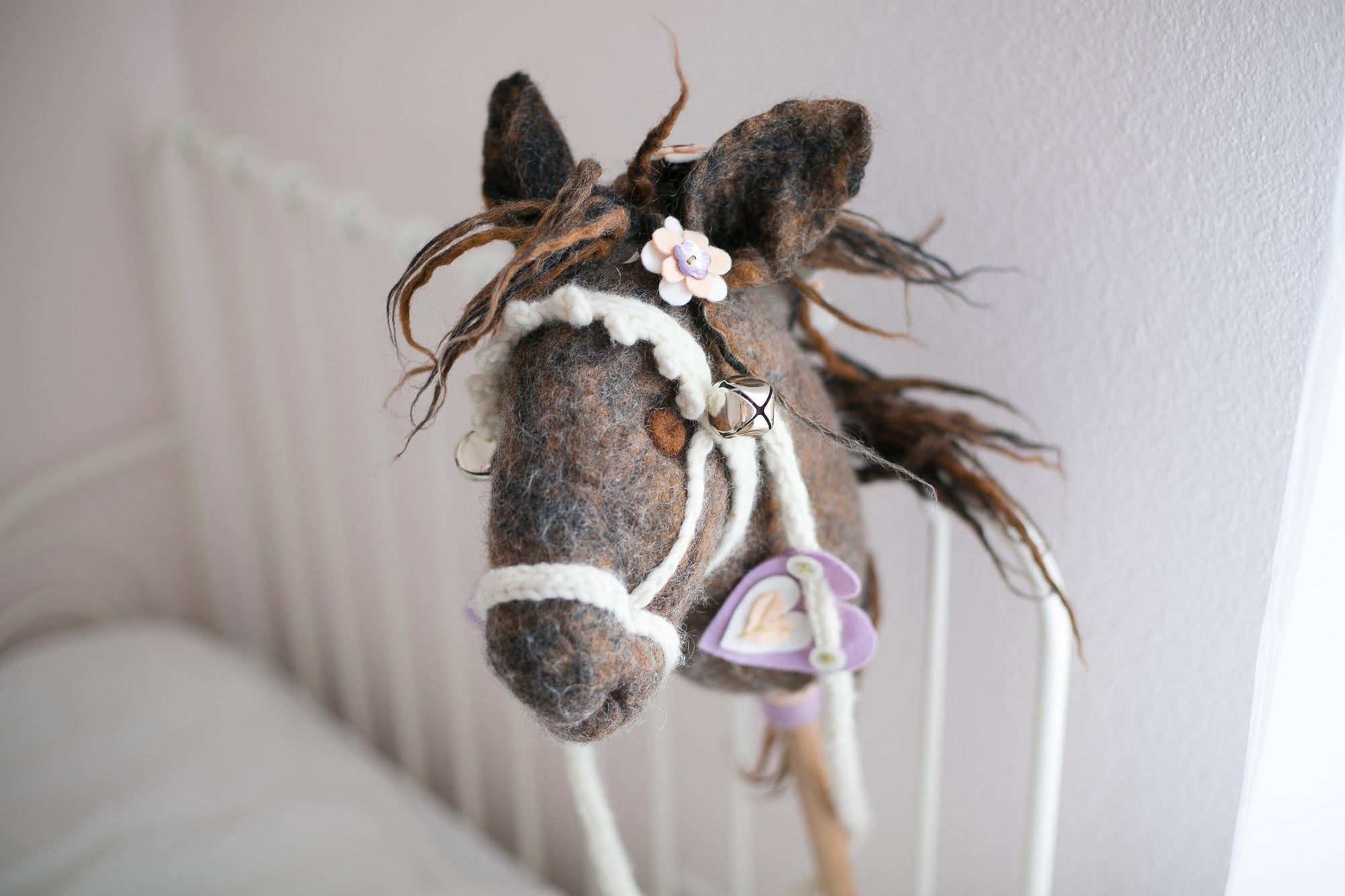 Custom Hobby Horse - Cloth & Twine