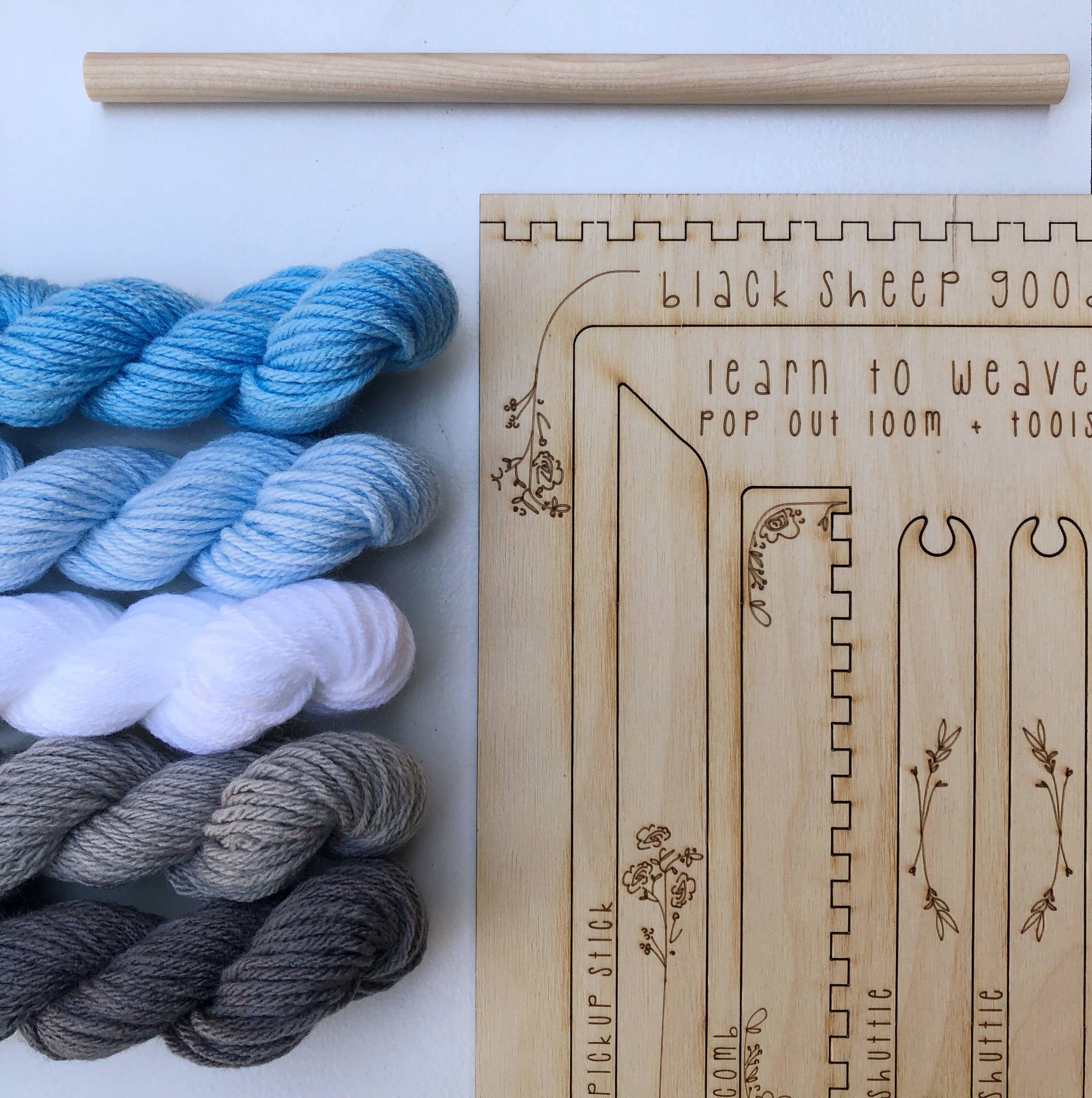 DIY Tapestry Weaving Kit - Cloth & Twine