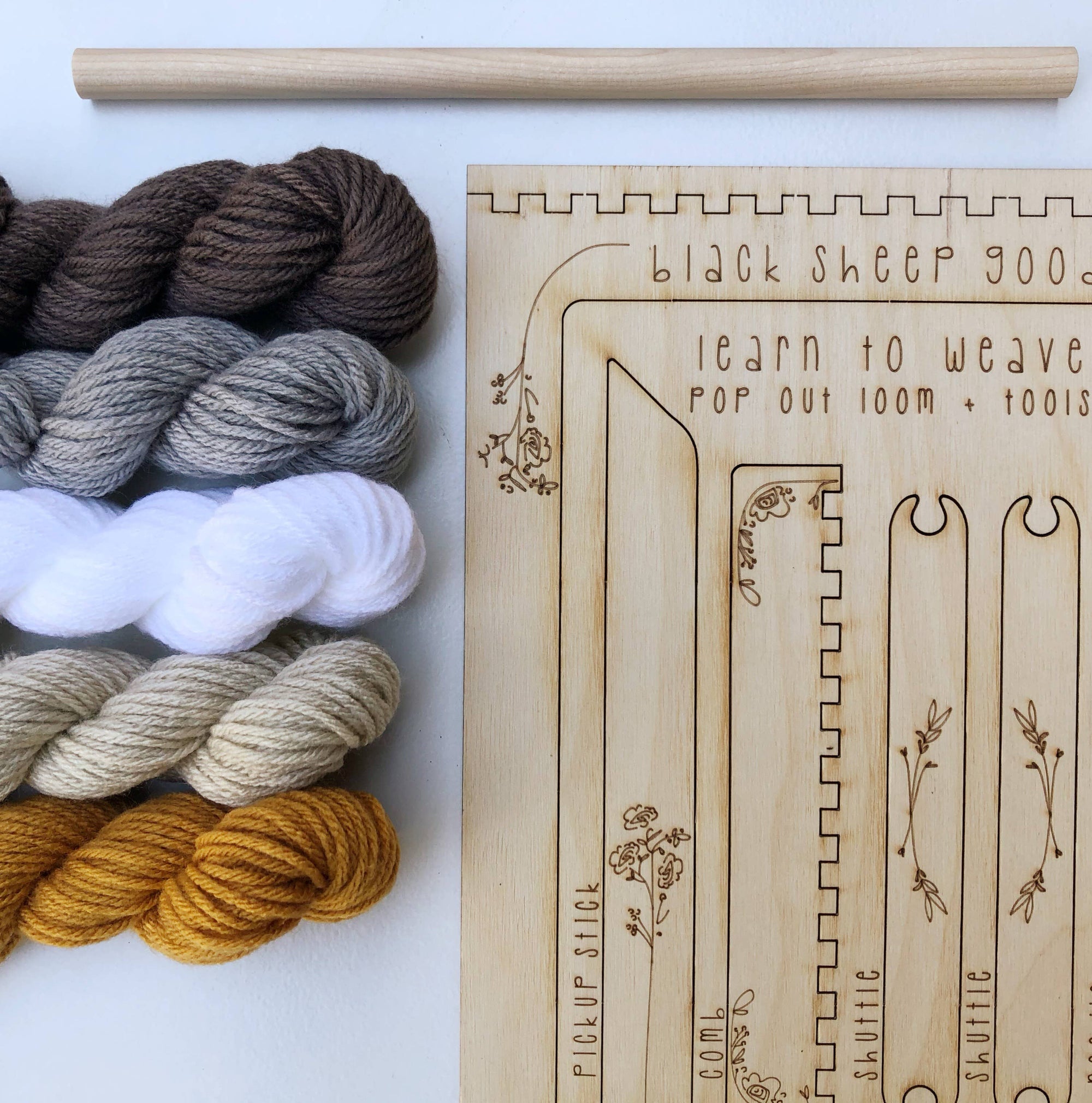 DIY Tapestry Weaving Kit - Cloth & Twine