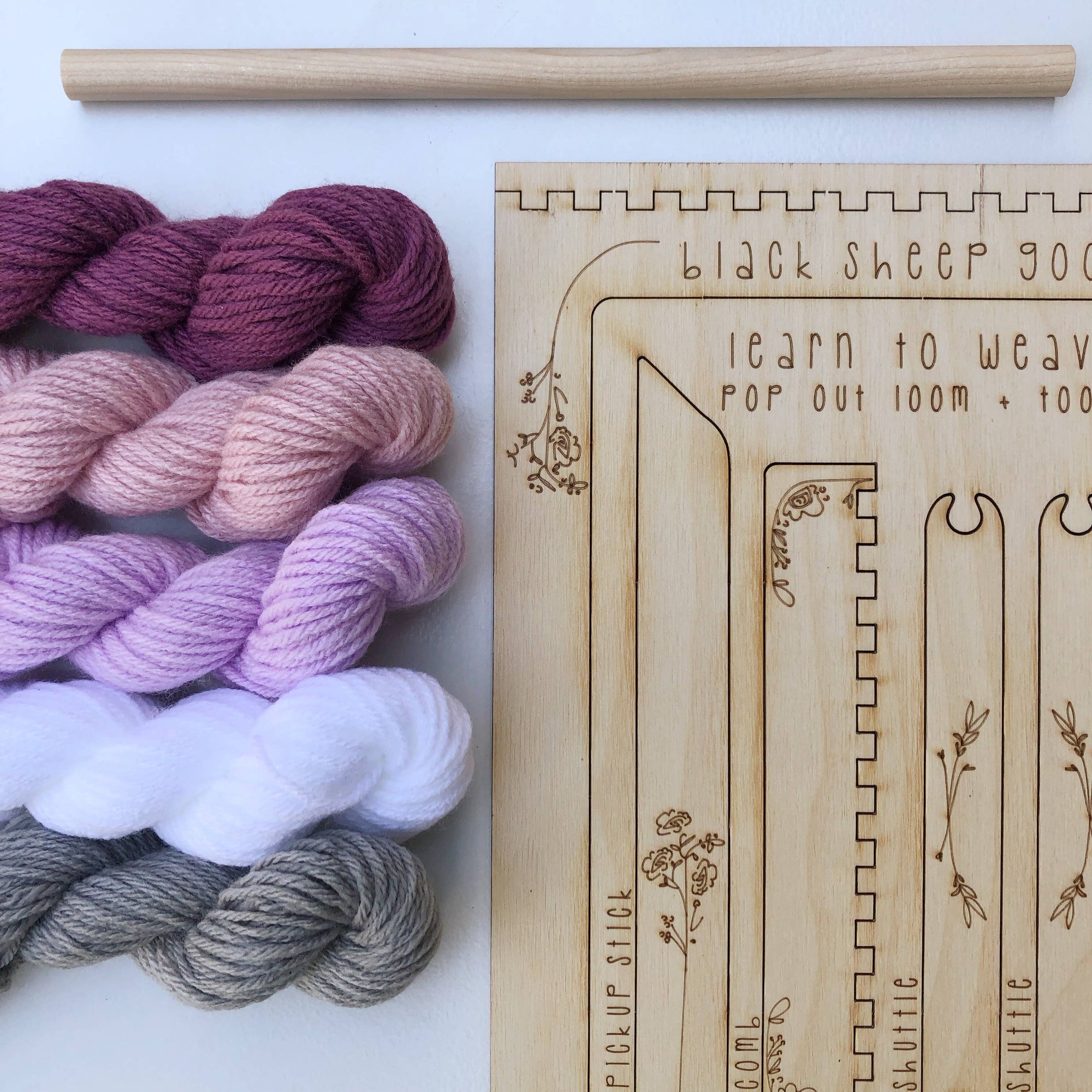 DIY Tapestry Weaving Kit - Cloth & Twine