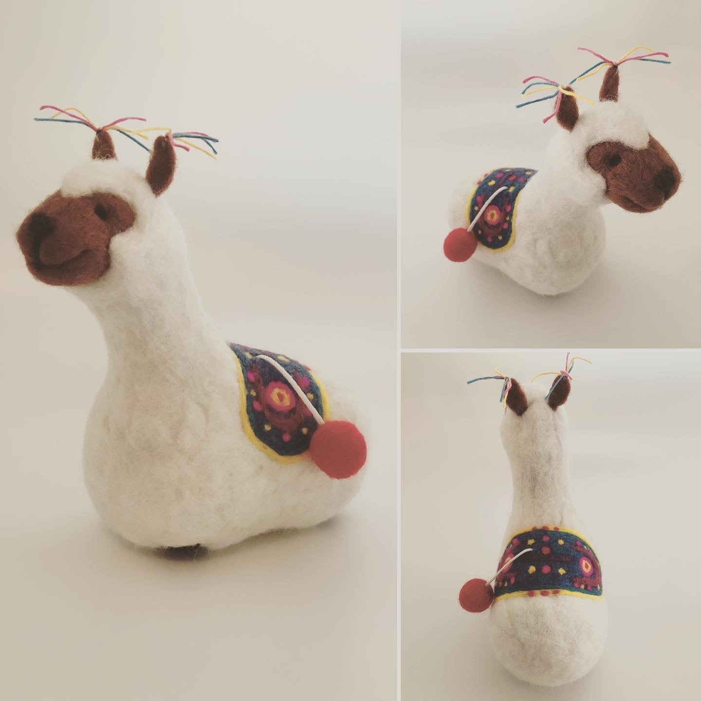 Felted Lullaby  (not intended for play) - Cloth & Twine