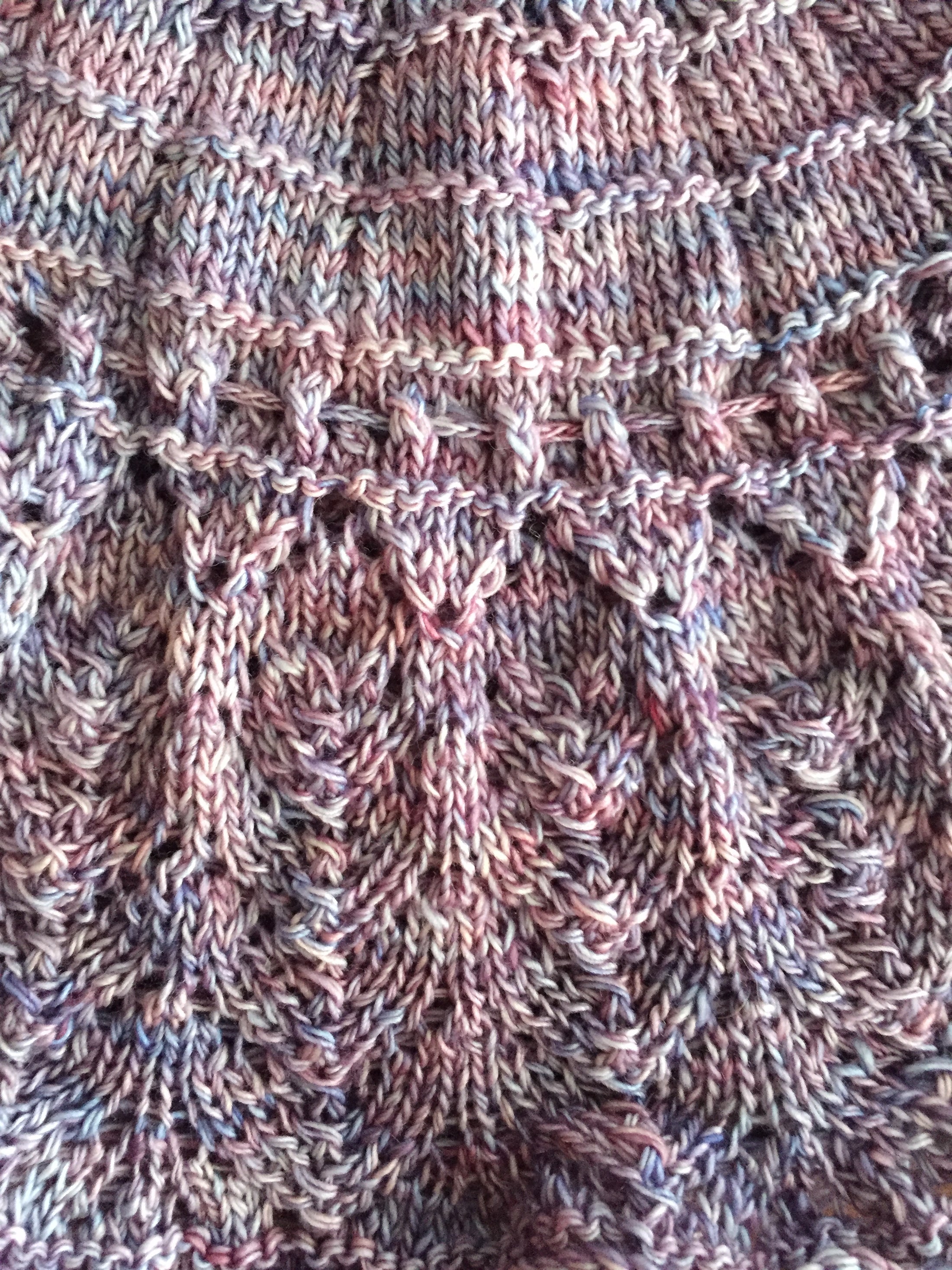 Falling Leaf Sweater Dress- Knitting Pattern