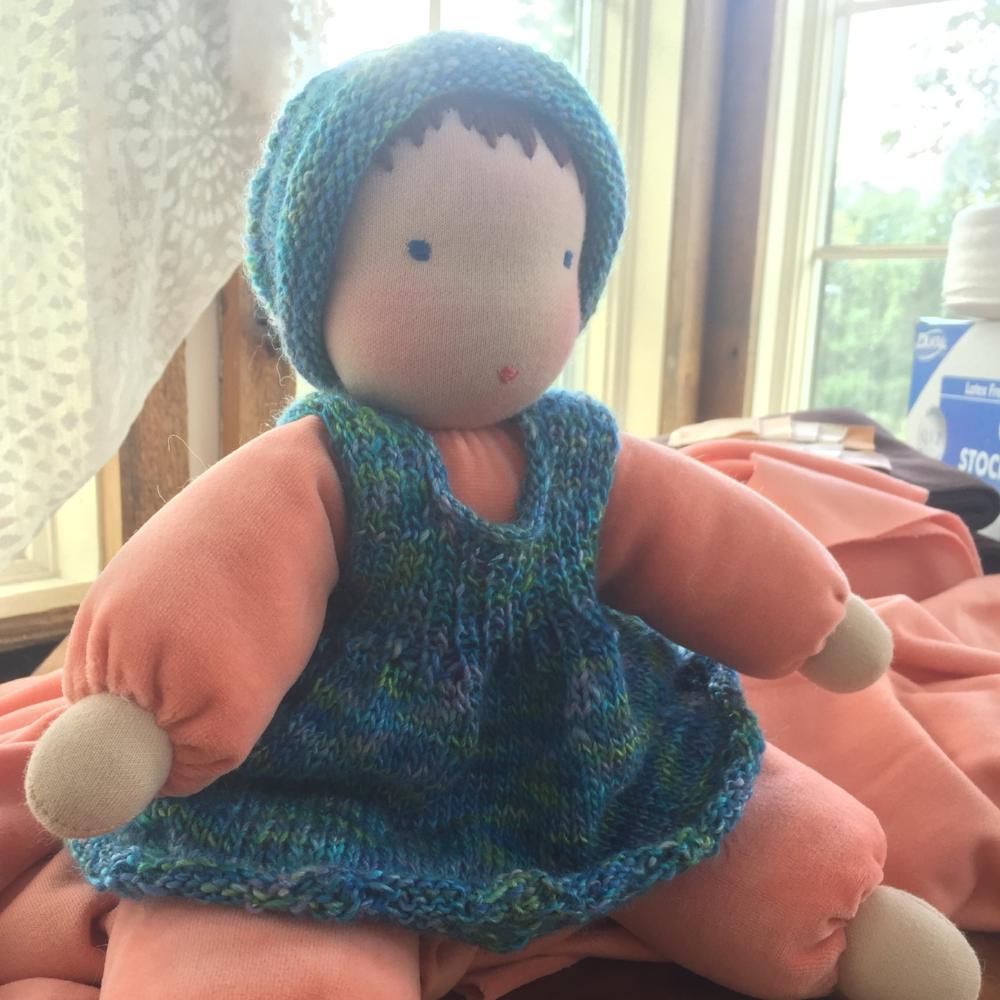 Cuddle Doll Dress - Cloth & Twine