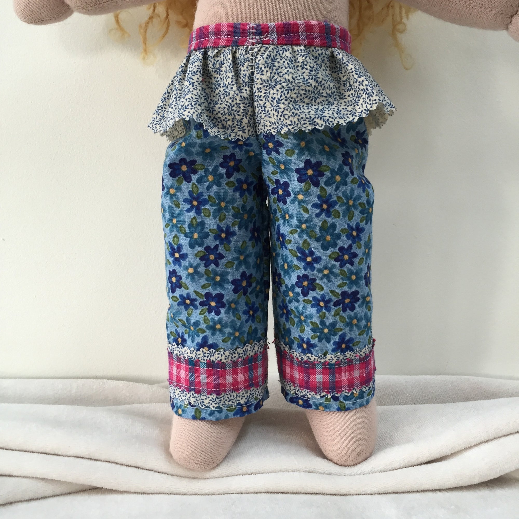 Pant Pattern - how to create a pattern for your Waldorf inspired doll