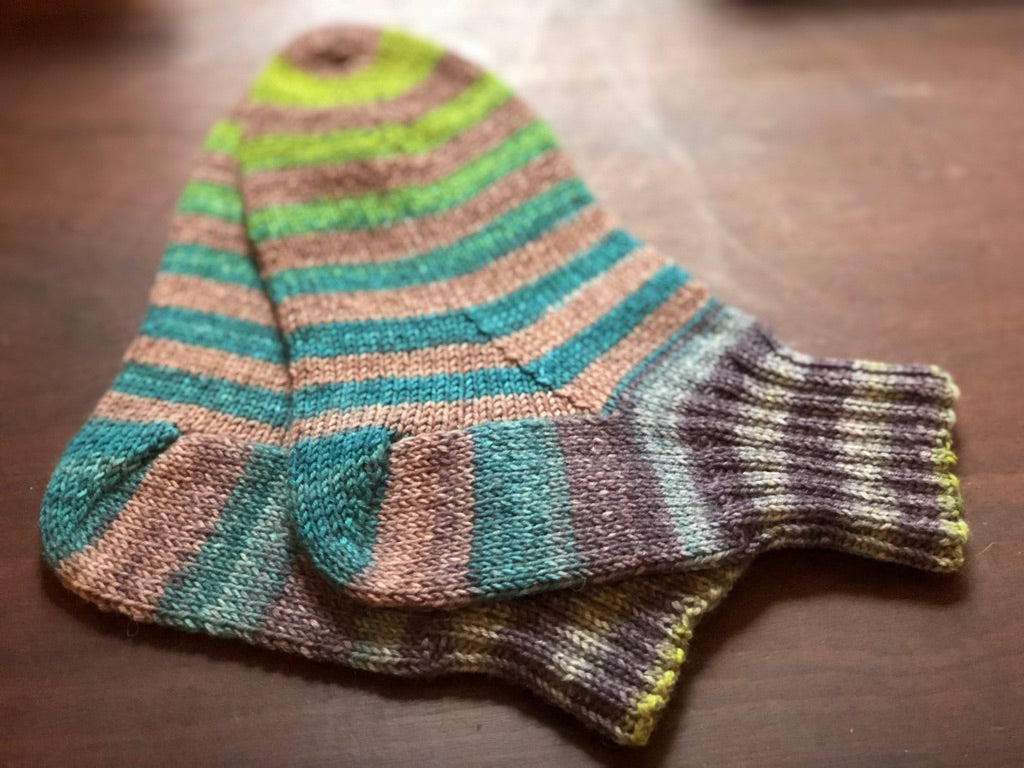 Learn to knit basic socks