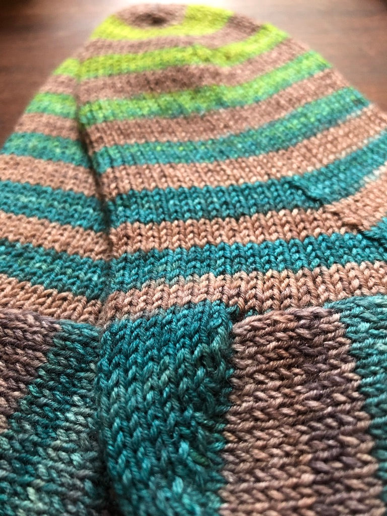 Learn to knit basic socks