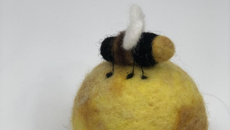 Bee Ball Ornament