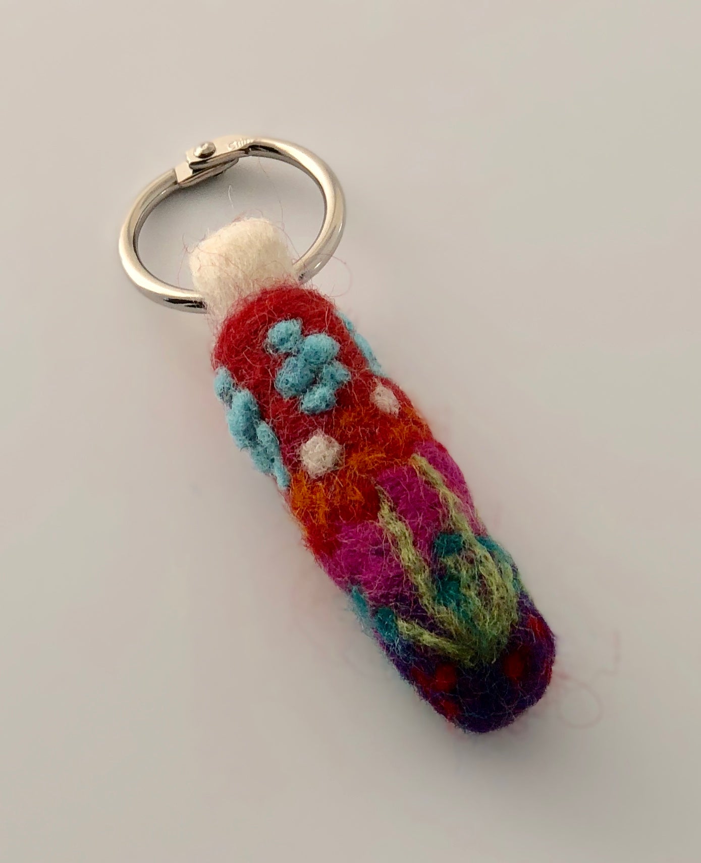 Custom Felted Keychain - Cloth & Twine