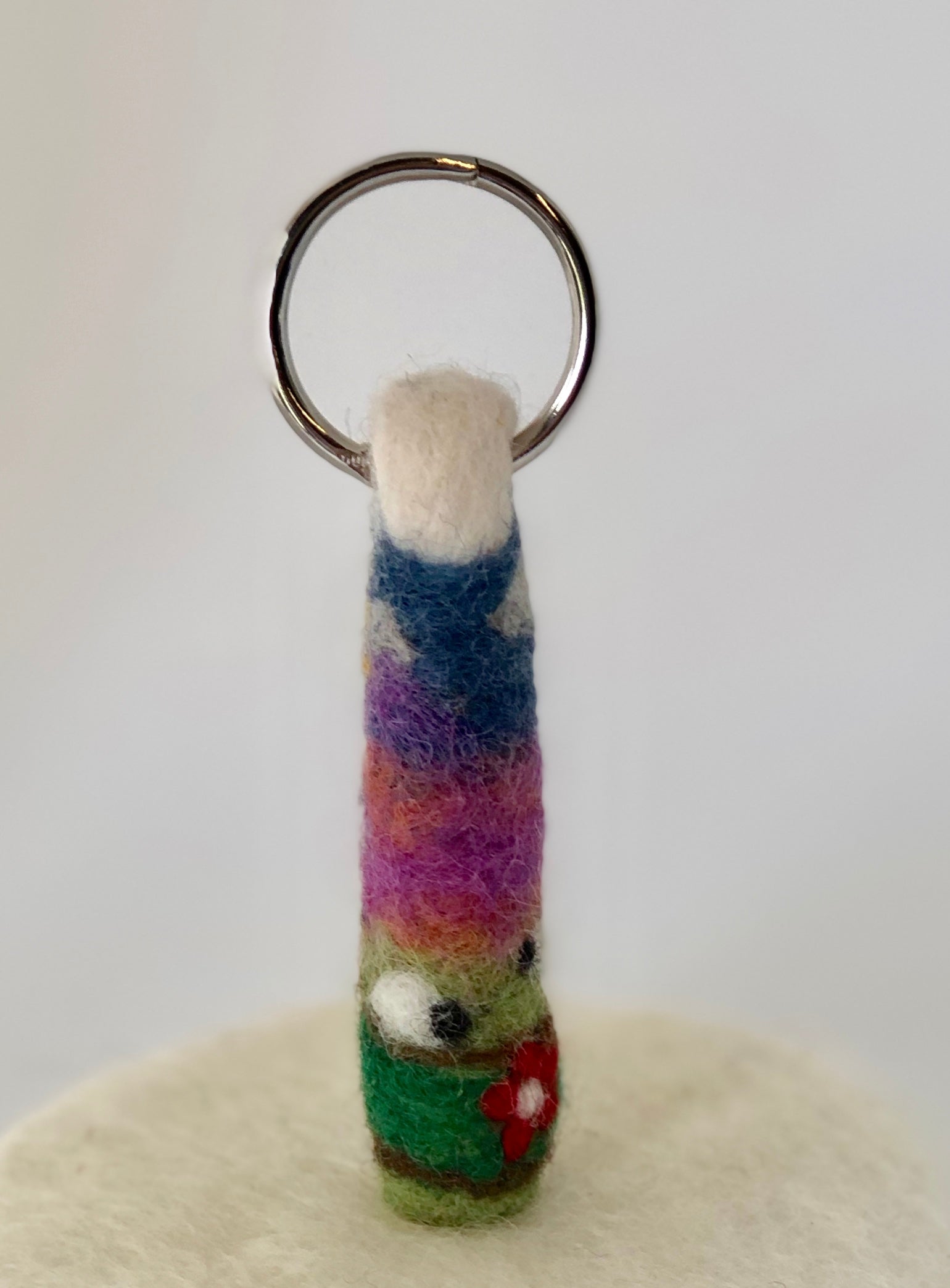 Custom Felted Keychain - Cloth & Twine