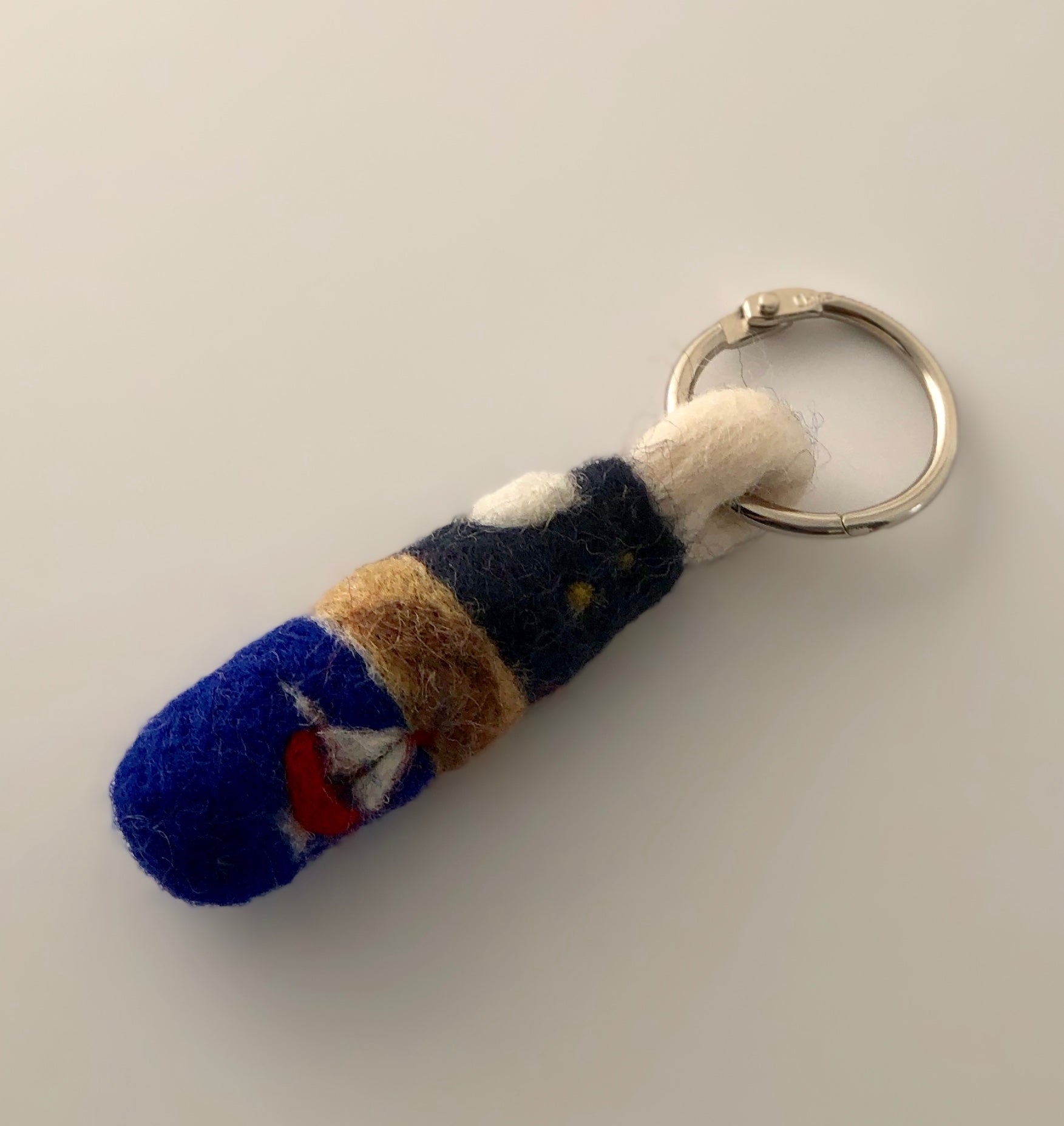 Custom Felted Keychain - Cloth & Twine