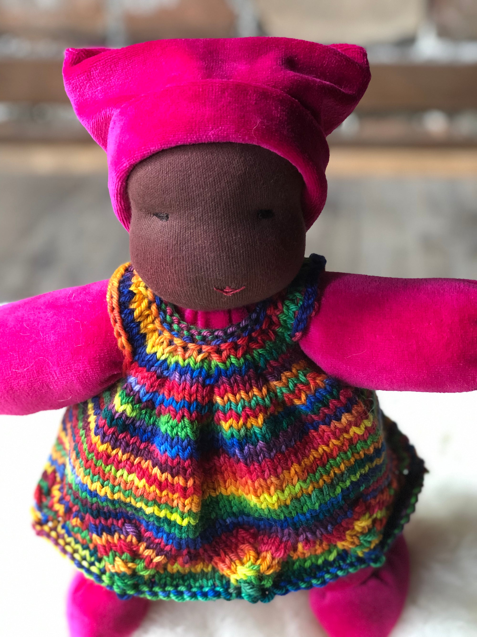 first baby doll, cuddle doll, cotton velour doll, waldorf doll, snuggle doll, toddler doll, nursery gift, baby shower gift