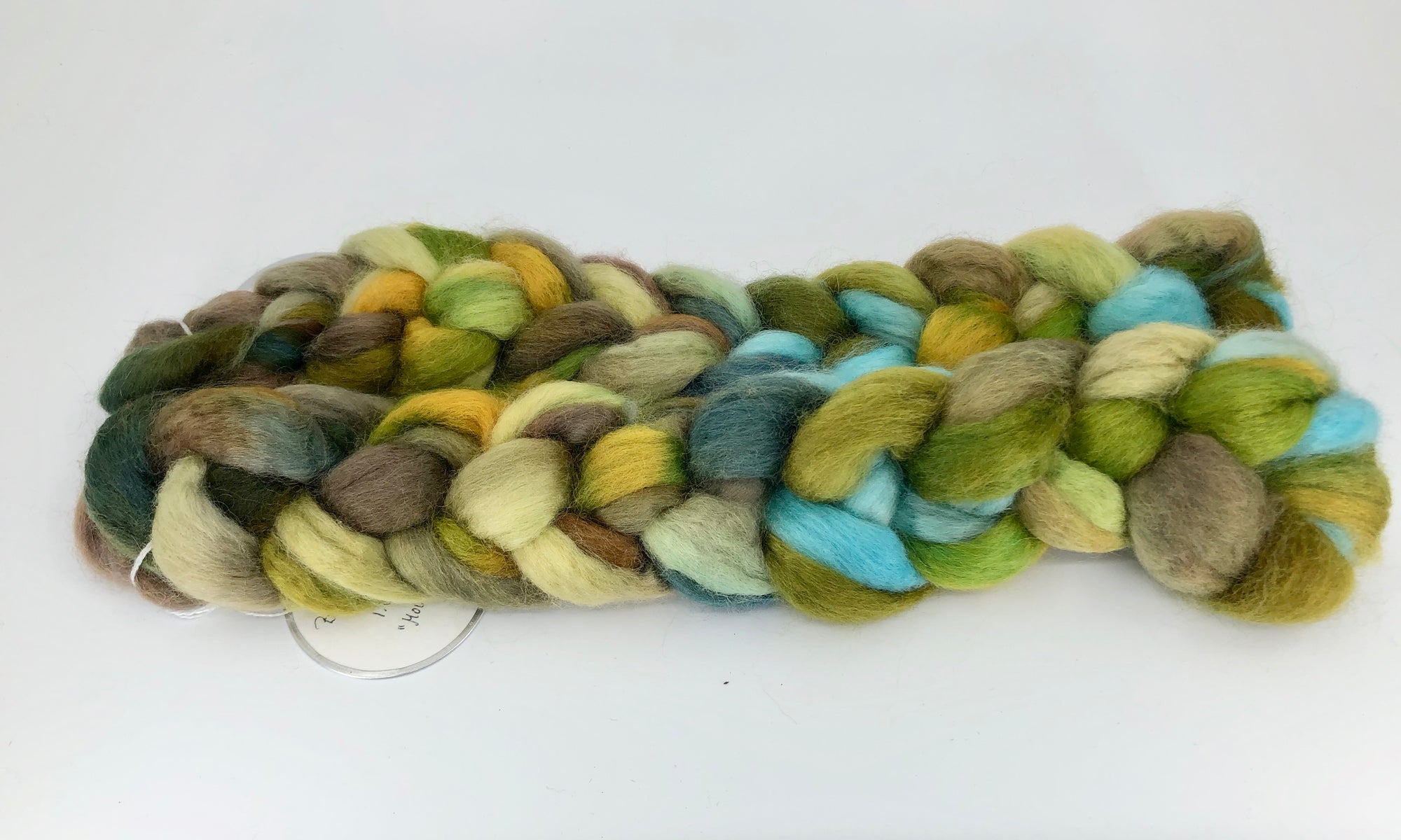 BFL Roving "Autumn" - Cloth & Twine