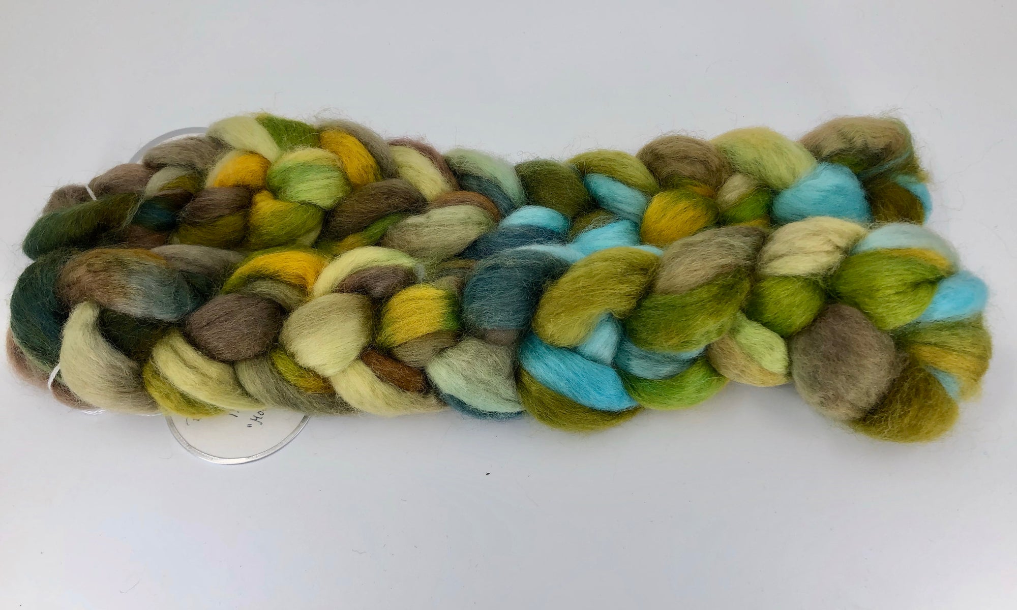 BFL Roving "Autumn" - Cloth & Twine