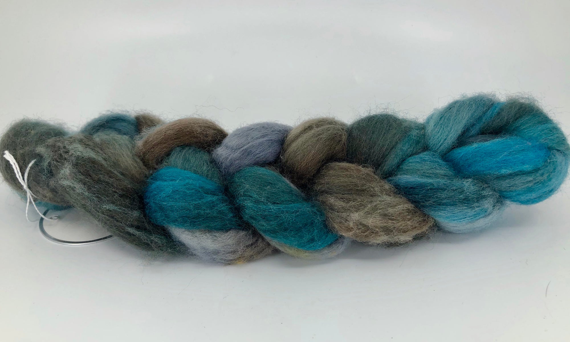 BFL Roving "Autumn" - Cloth & Twine