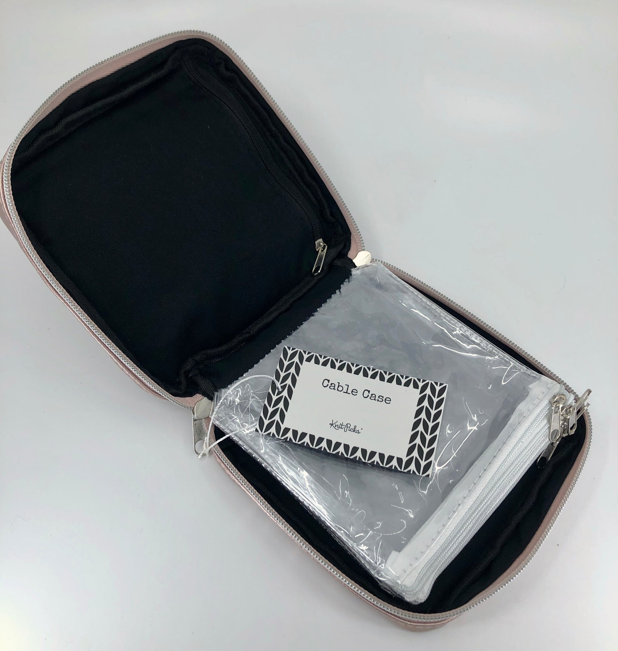 Knitpicks Fixed Circular and Interchangeable Cable Case - Cloth & Twine