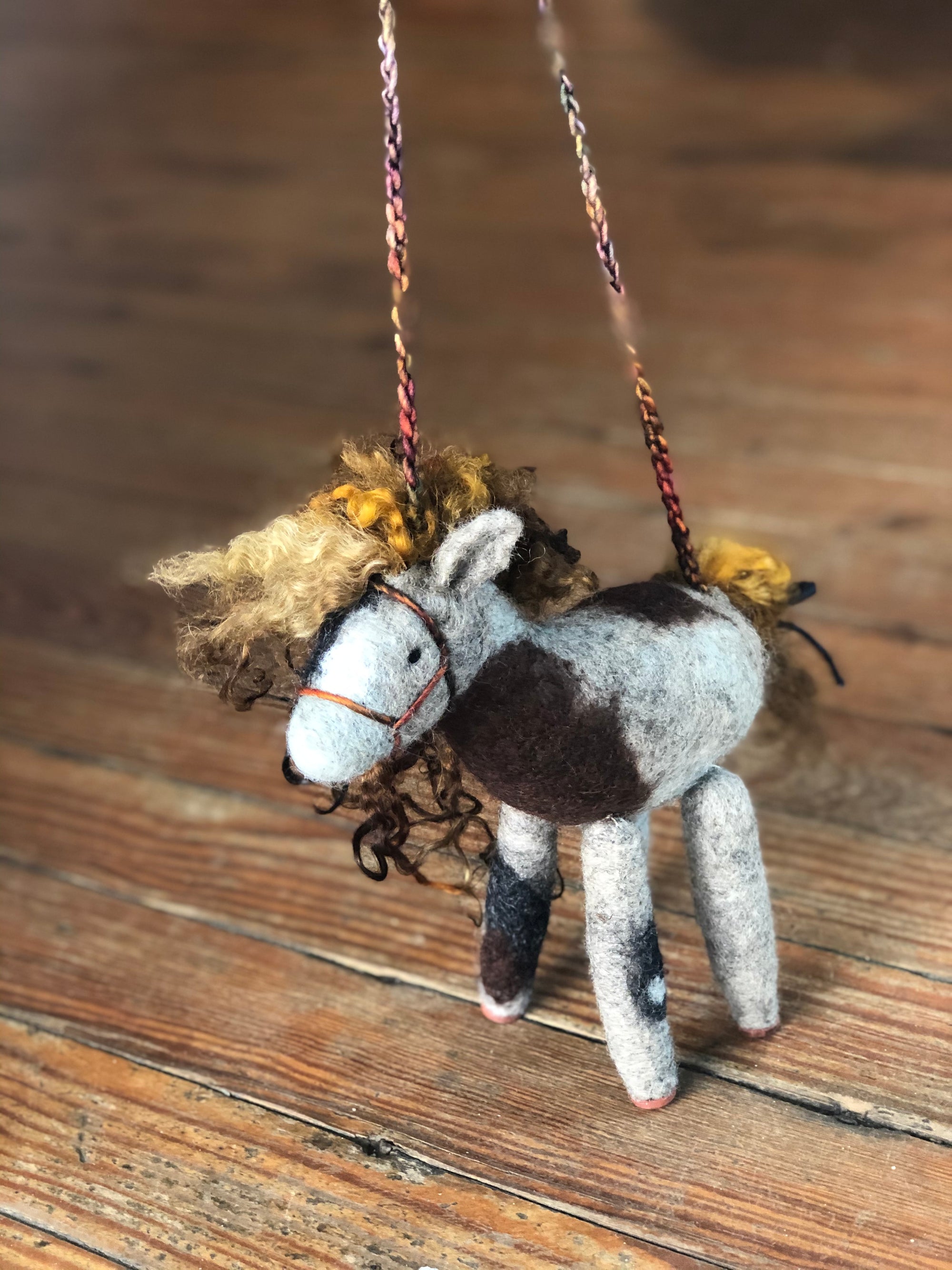 Tilly - the horse marionette - Cloth & Twine