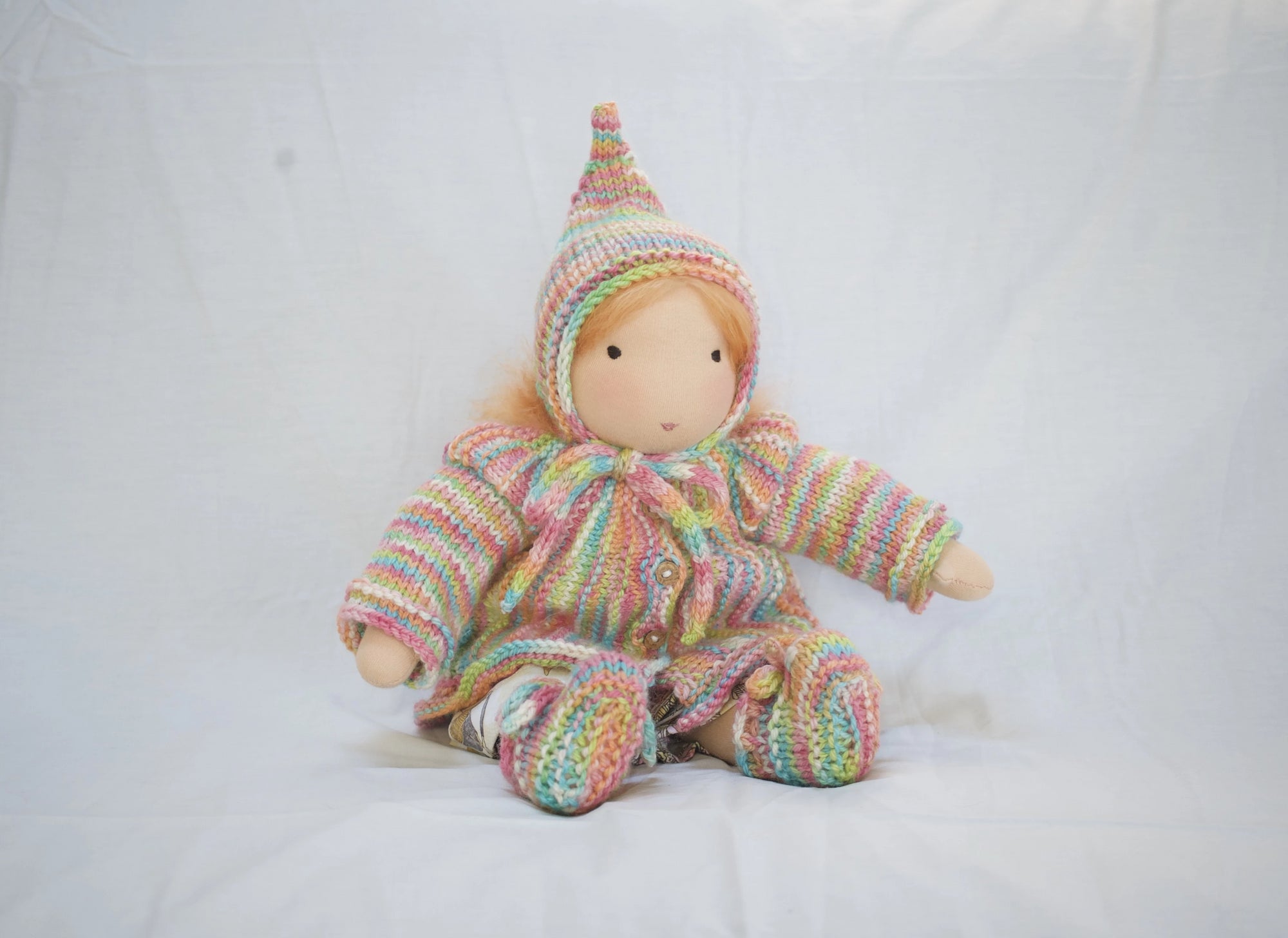 wool, Waldorf inspired doll, Waldorf inspired, Waldorf doll, Steiner doll, natural materials, fiber art doll, doll, cotton, Cloth doll, art doll, boy, girl, toy, play, role play