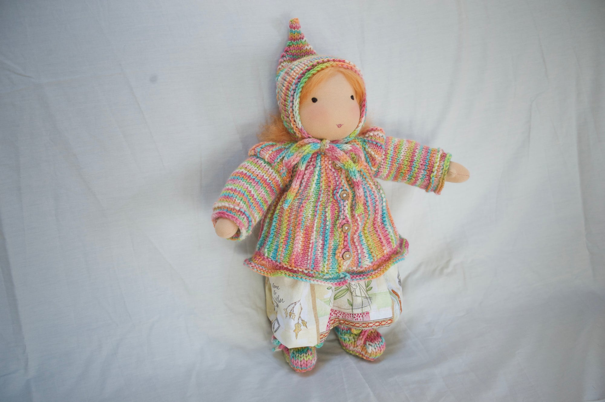 wool, Waldorf inspired doll, Waldorf inspired, Waldorf doll, Steiner doll, natural materials, fiber art doll, doll, cotton, Cloth doll, art doll, boy, girl, toy, play, role play
