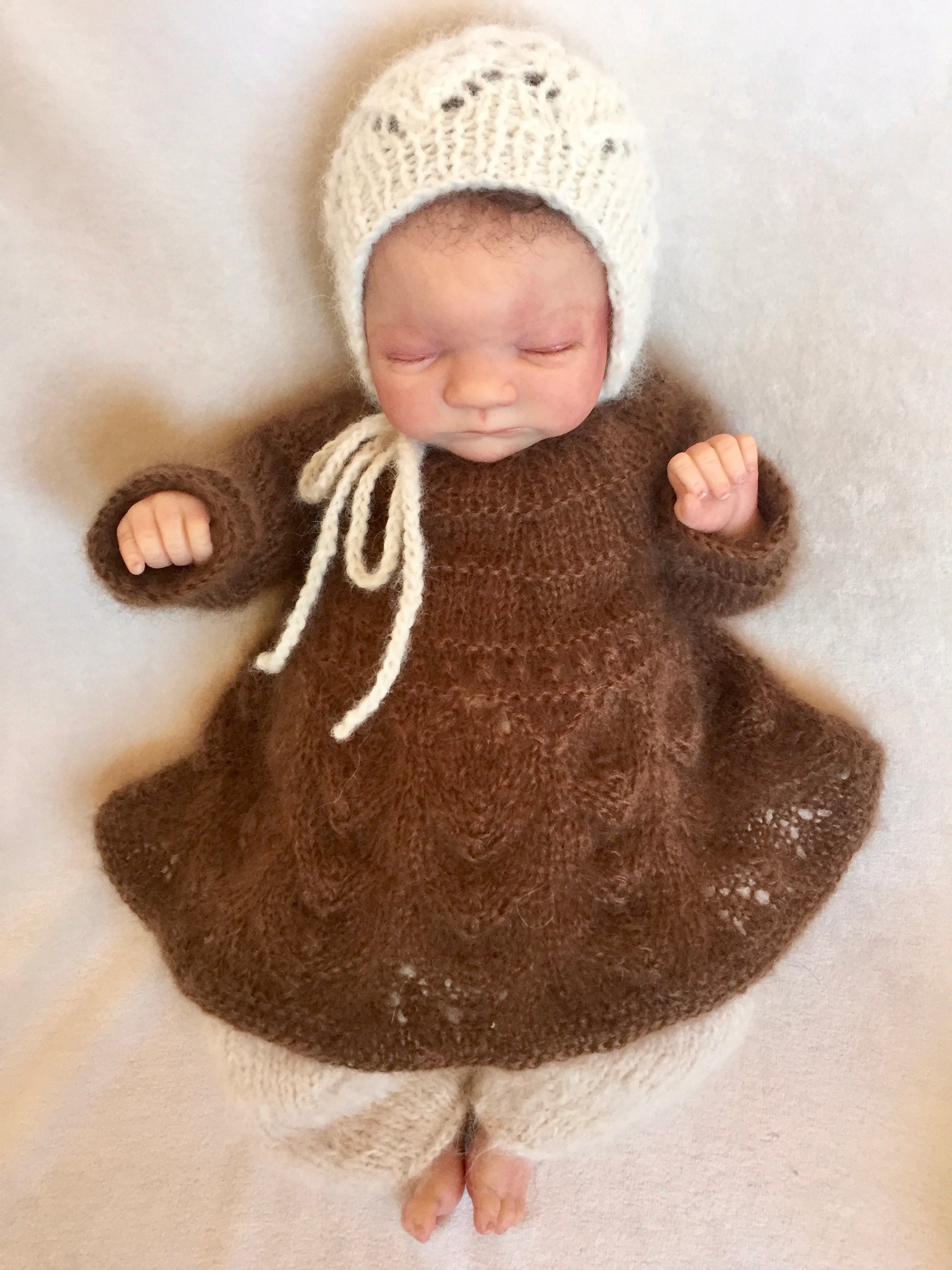 Falling Leaf Sweater Dress- Knitting Pattern - Cloth & Twine