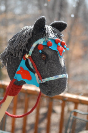 Custom Hobby Horse - Cloth & Twine