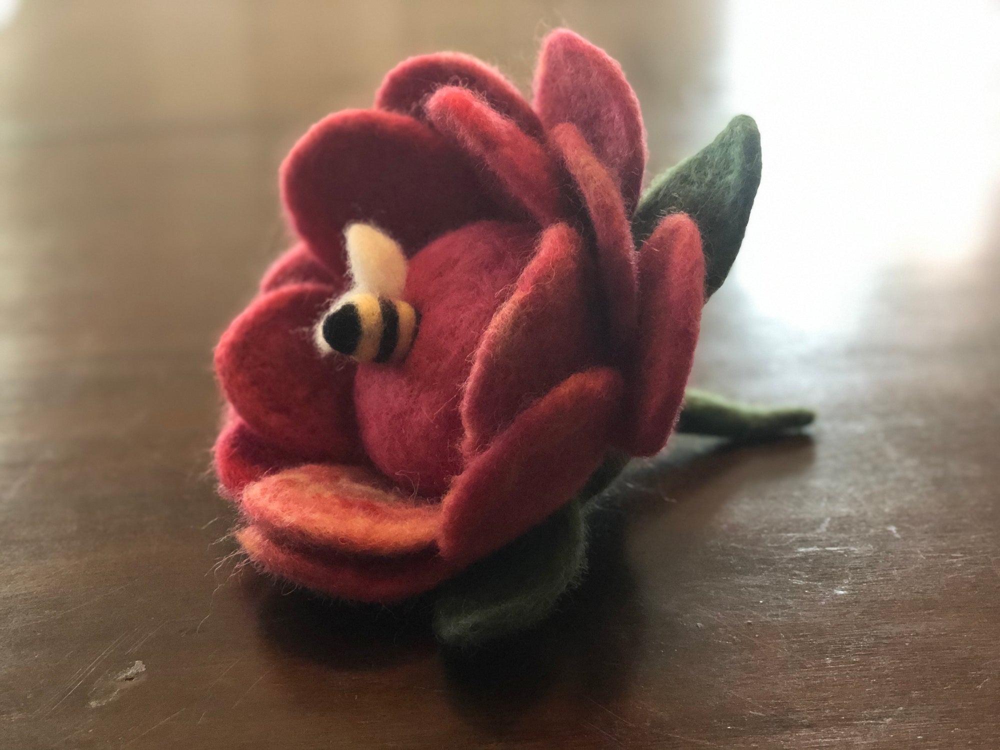 Felted Lullaby  (not intended for play) - Cloth & Twine